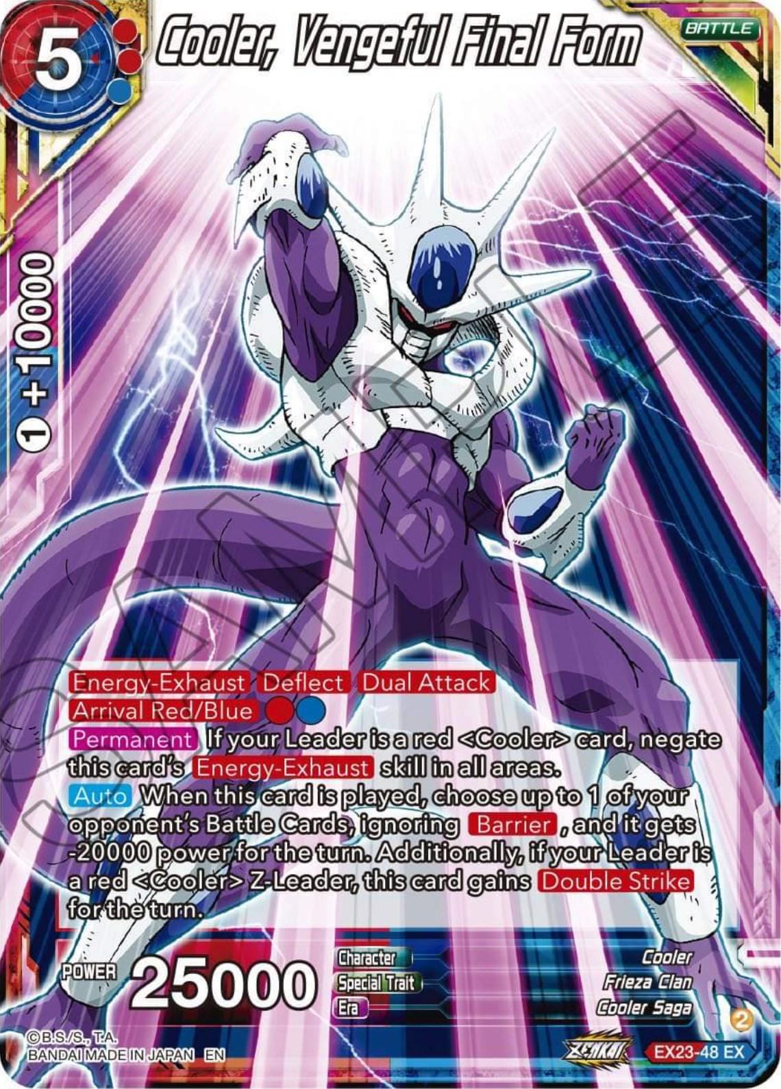 Cooler, Vengeful Final Form EX23-48