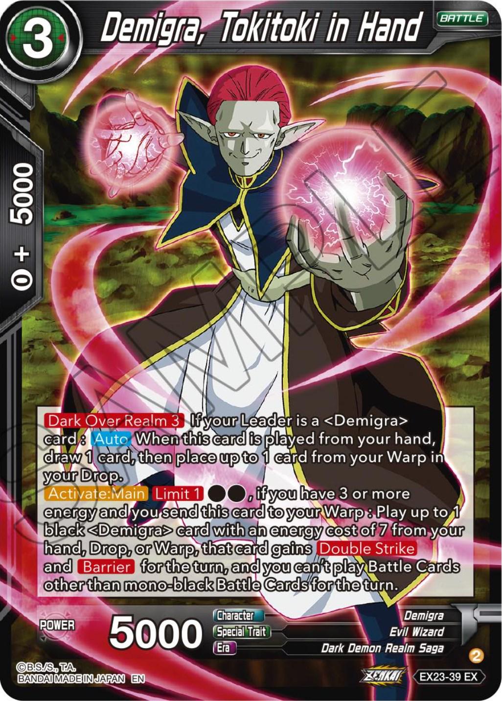 Demigra, Tokitoki in Hand EX23-39
