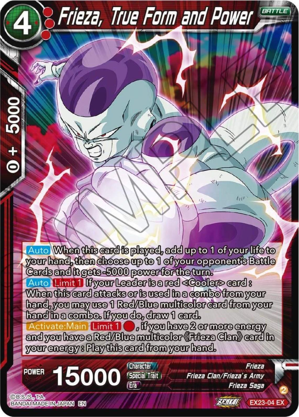 Frieza, True Form and Power EX23-04