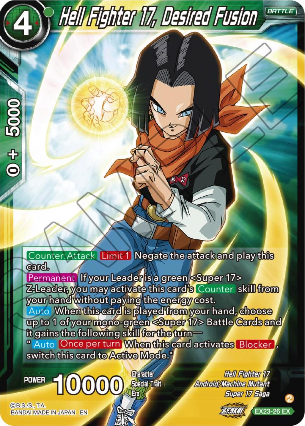 Hell Fighter 17, Desired Fusion EX23-26