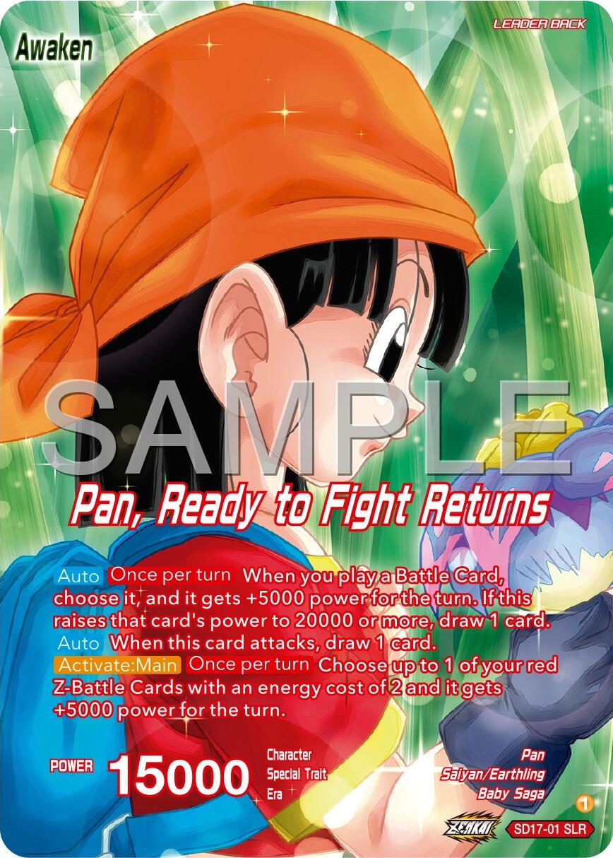 Pan // Pan, Ready to Fight Returns SD17-01