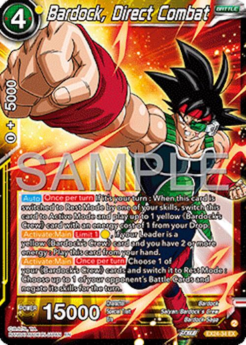 Bardock, Direct Combat EX24-34