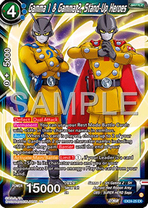 Gamma 1 & Gamma 2, Stand-Up Heroes EX24-25