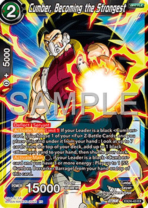 Cumber, Becoming the Strongest EX24-43