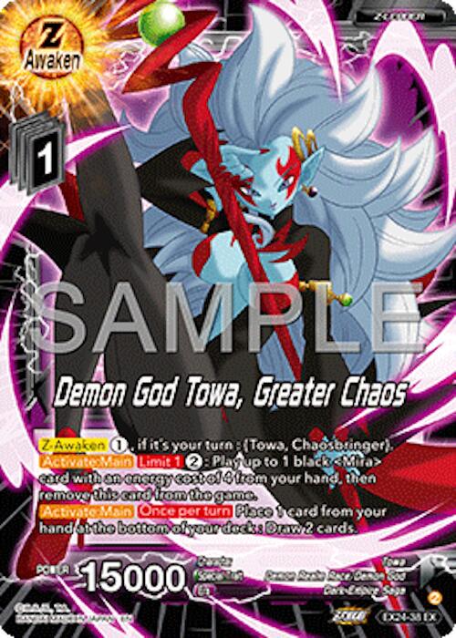 Demon God Towa, Emergence of Greater Chaos EX24-38