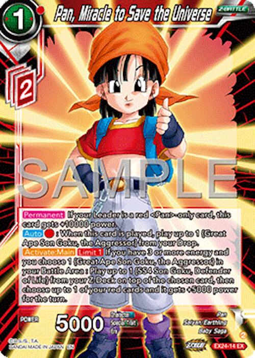 Pan, Miracle to Save the Universe EX24-14