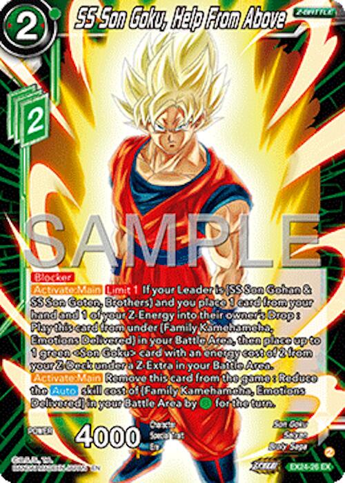 SS Son Goku, Help From Above EX24-16