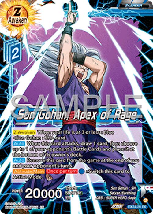 Son Gohan, Apex of Rage EX24-20