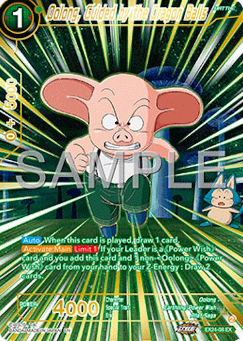 Oolong, Guided by the Dragon Balls EX24-08