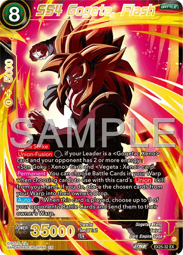 SS4 Gogeta, Flash [Foil] EX25-32
