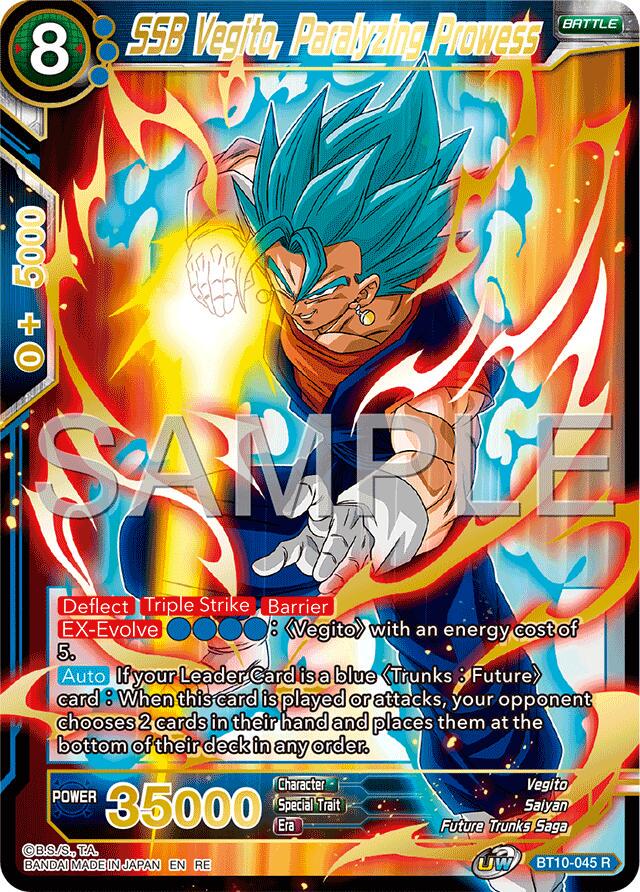 SSB Vegito, Paralyzing Prowess [Foil] BT10-045