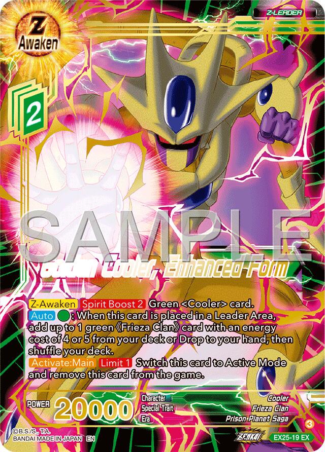 Golden Cooler, Enhanced Form [Foil] EX25-19