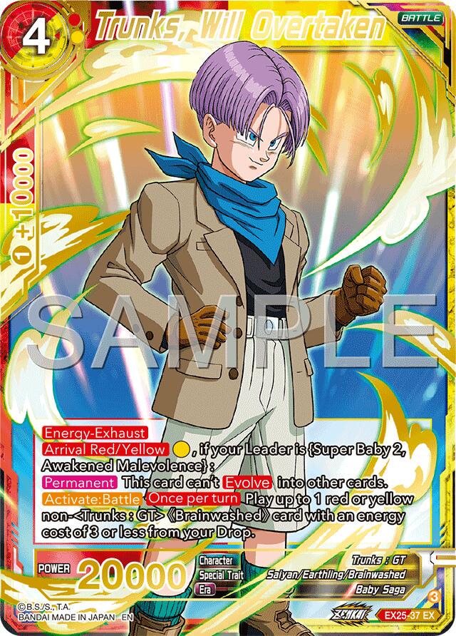 Trunks, Will Overtaken [Foil] EX25-37
