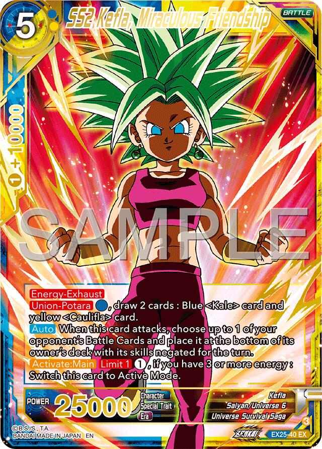 SS2 Kefla, Miraculous Friendship [Foil] EX25-40