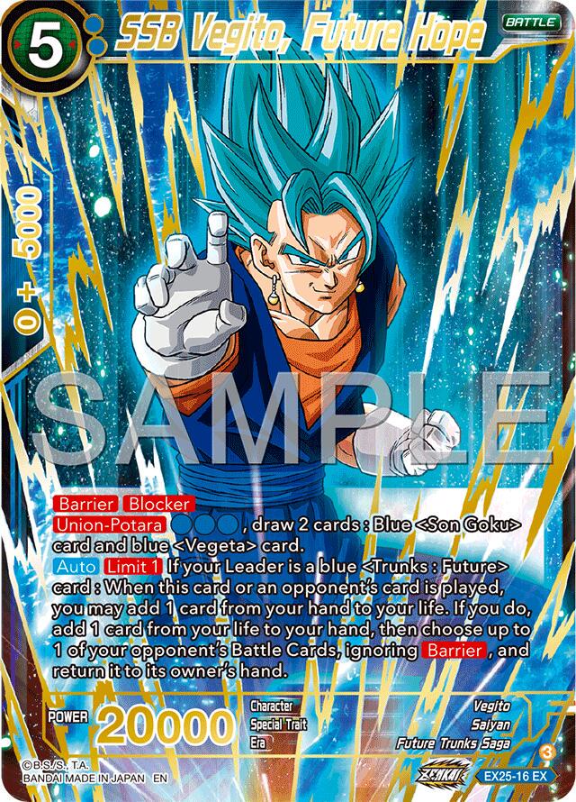 SSB Vegito, Future Hope [Foil] EX25-16