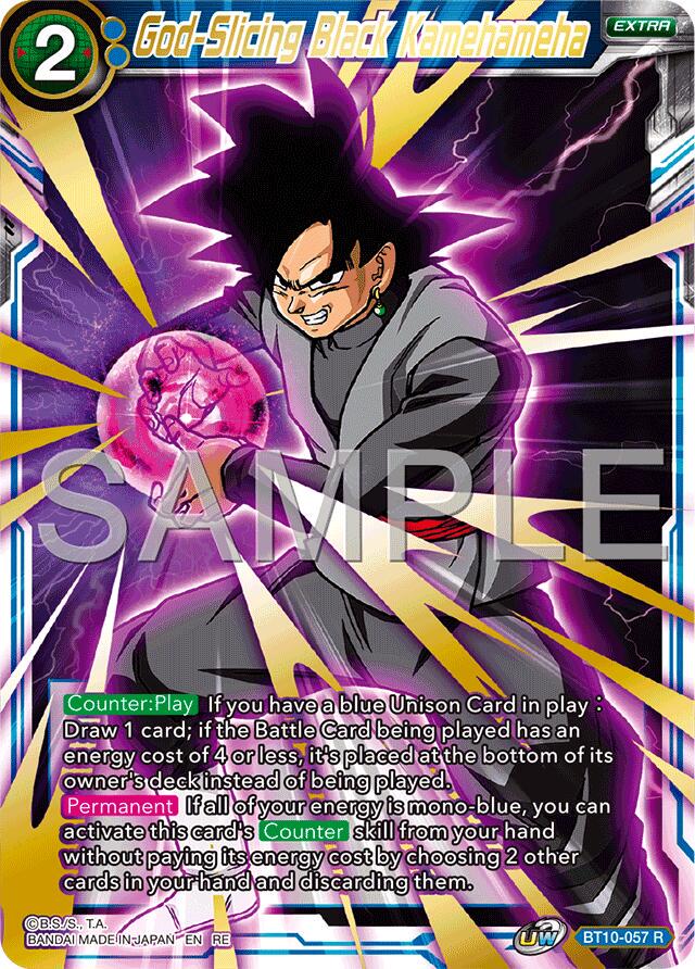 God-Slicing Black Kamehameha [Foil] BT10-057