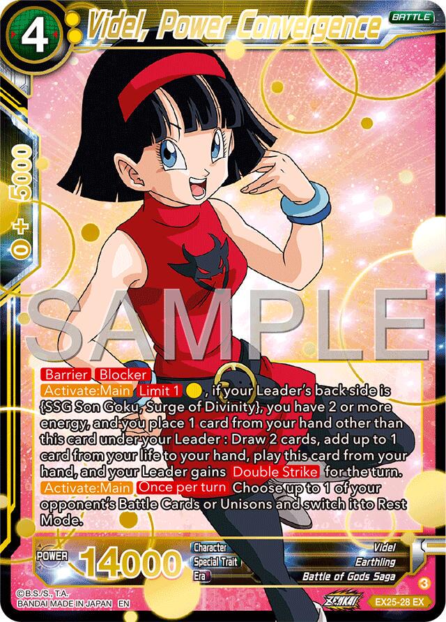 Videl, Power Convergence [Foil] EX25-28