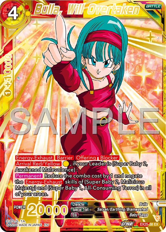 Bulla, Will Overtaken [Foil] EX25-38