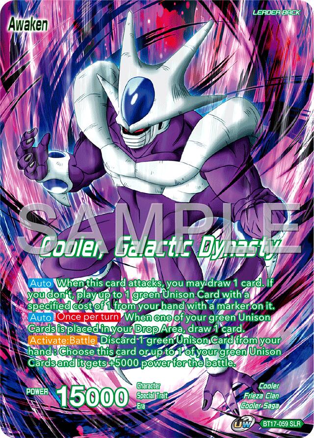 Cooler // Cooler, Galactic Dynasty [Foil] BT17-059