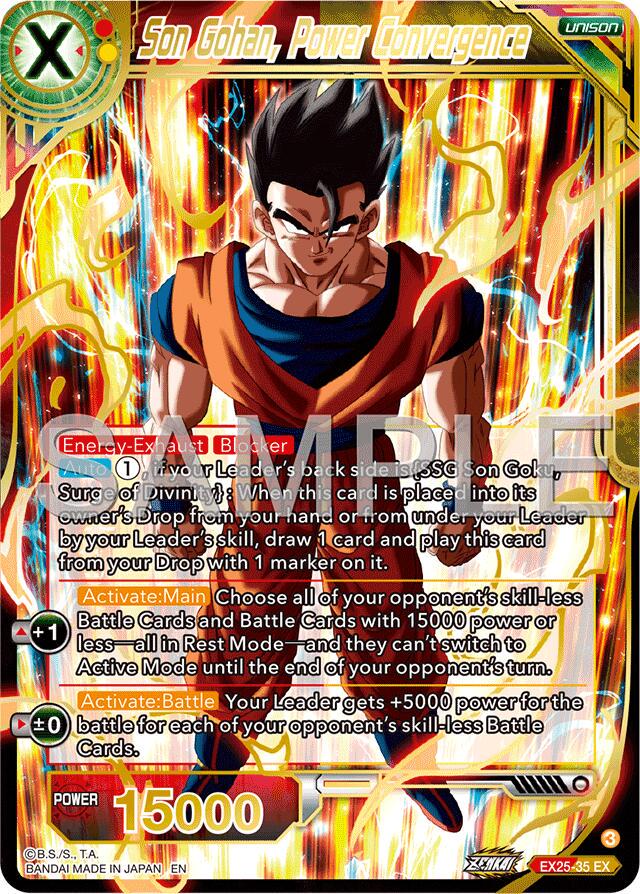 Son Gohan, Power Convergence [Foil] EX25-35