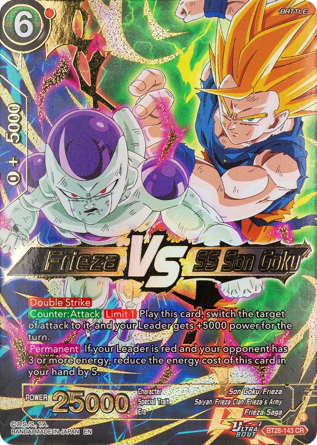Frieza VS SS Son Goku BT28-143