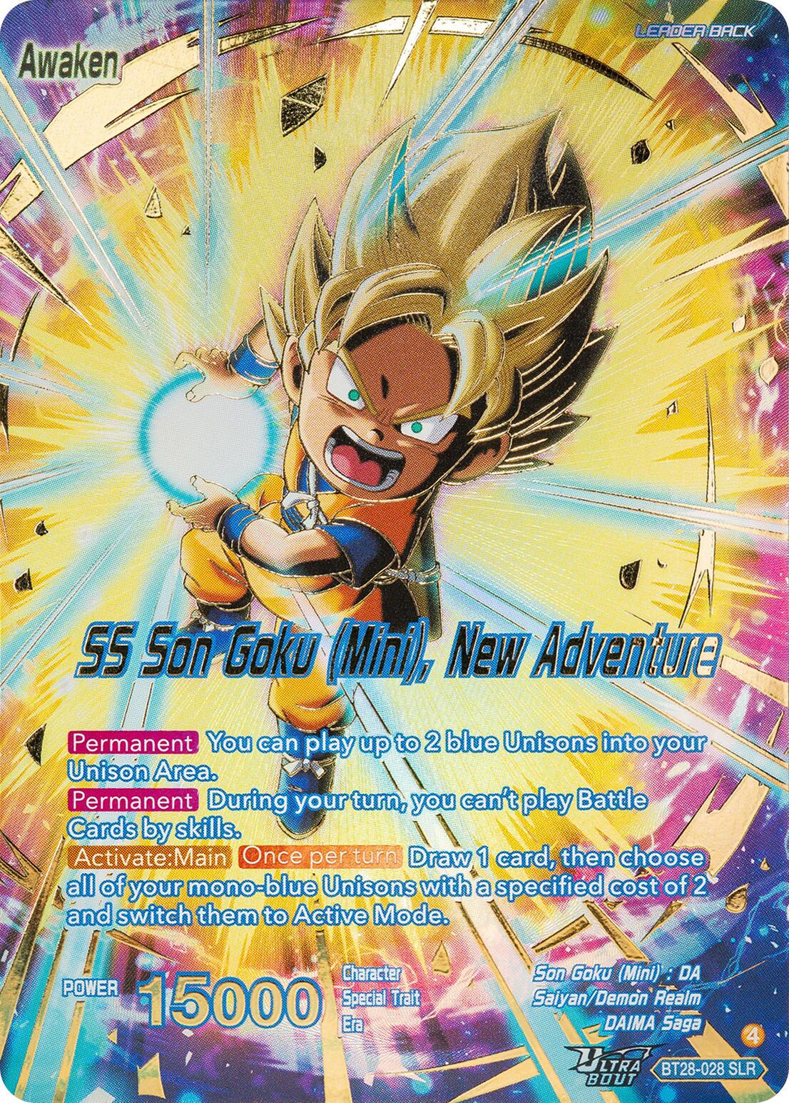 Son Goku Mini // SS Son Goku, New Adventure [SLR] BT28-028