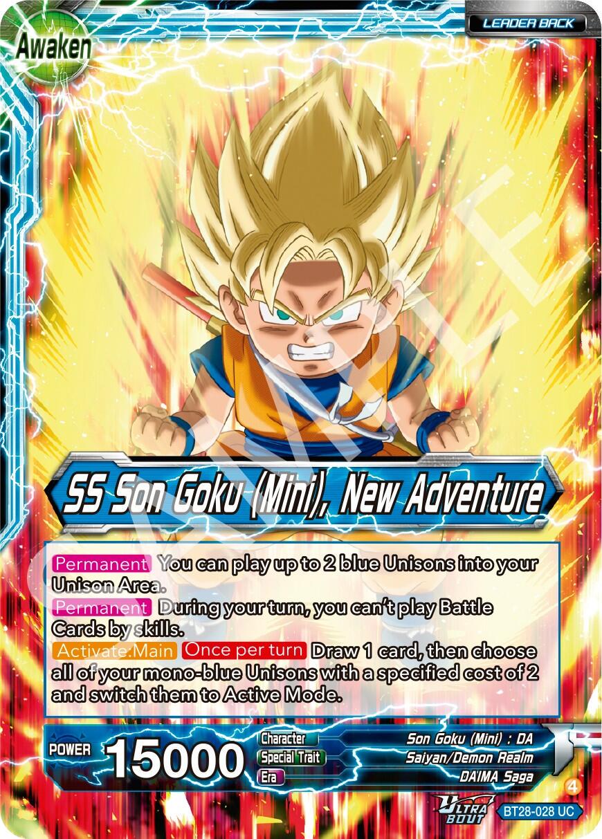 Son Goku Mini // SS Son Goku, New Adventure BT28-028