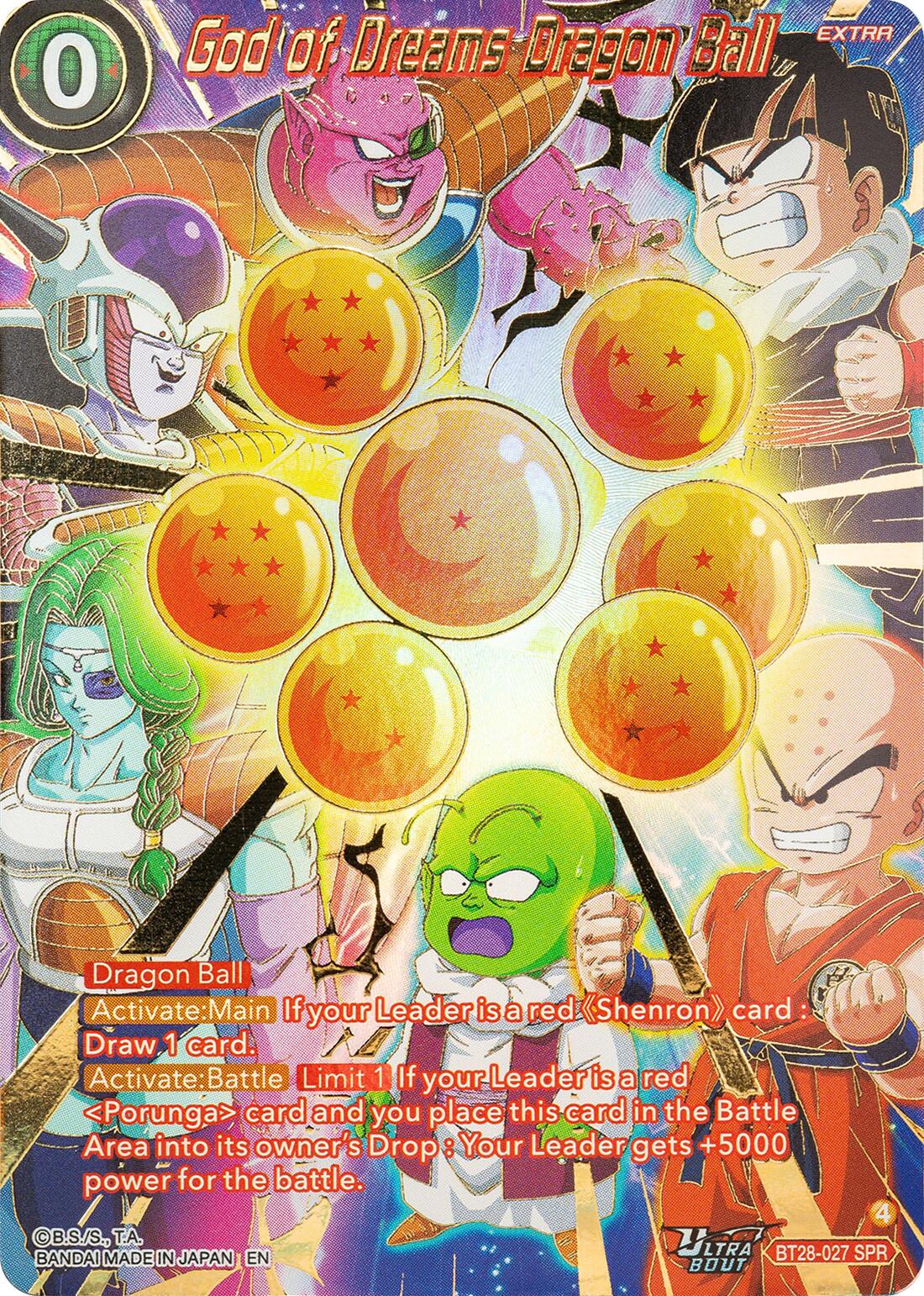 God of Dreams Dragon Ball [SPR] BT28-027
