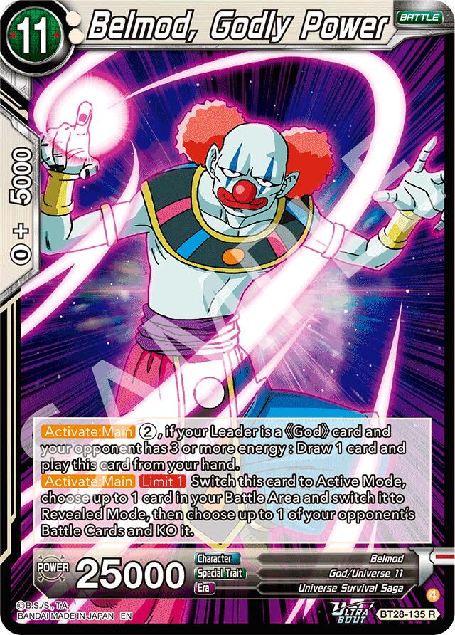Belmod, Godly Power BT28-135