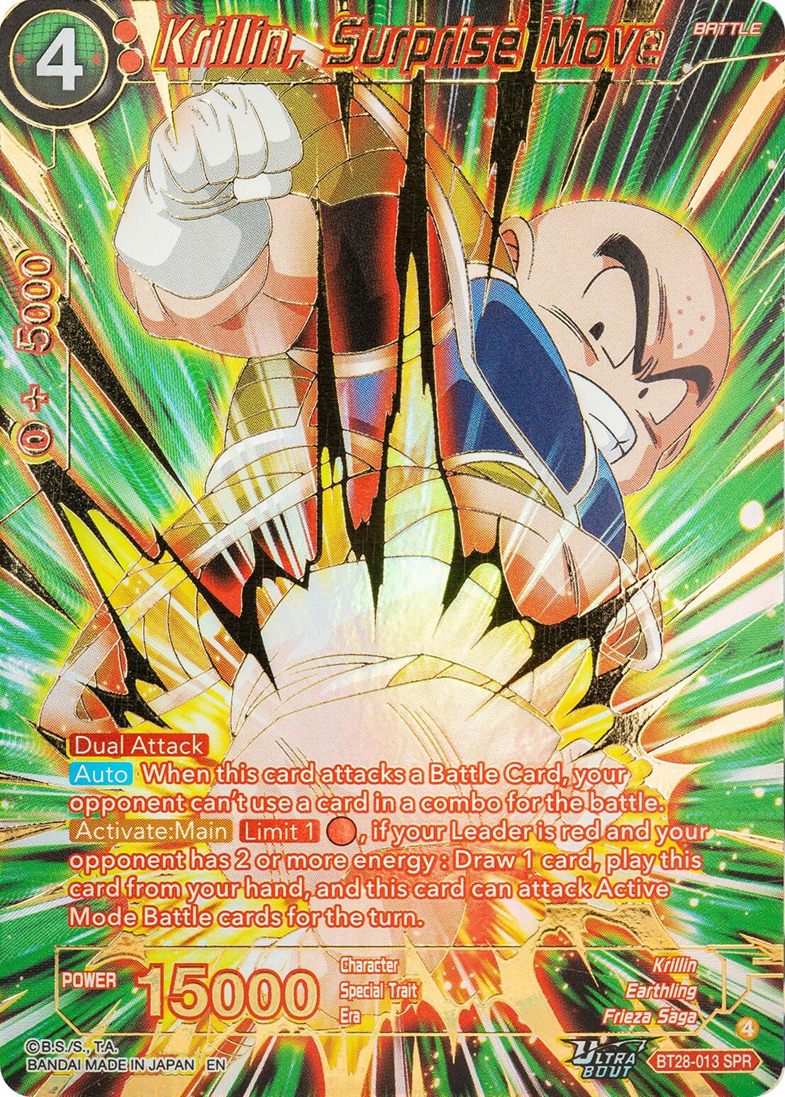 Krillin, Surprise Move [SPR] BT28-013