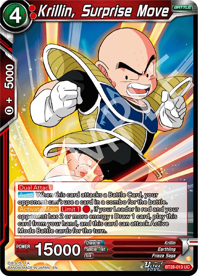 Krillin, Surprise Move BT28-013