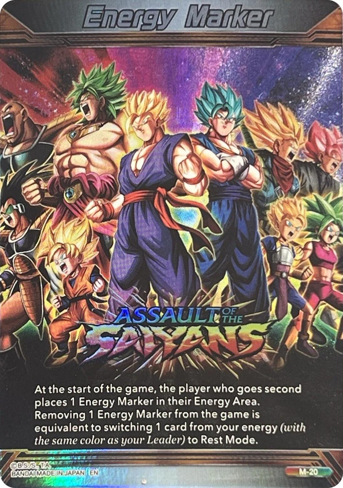 Energy Marker - Assault of the Saiyans M-20