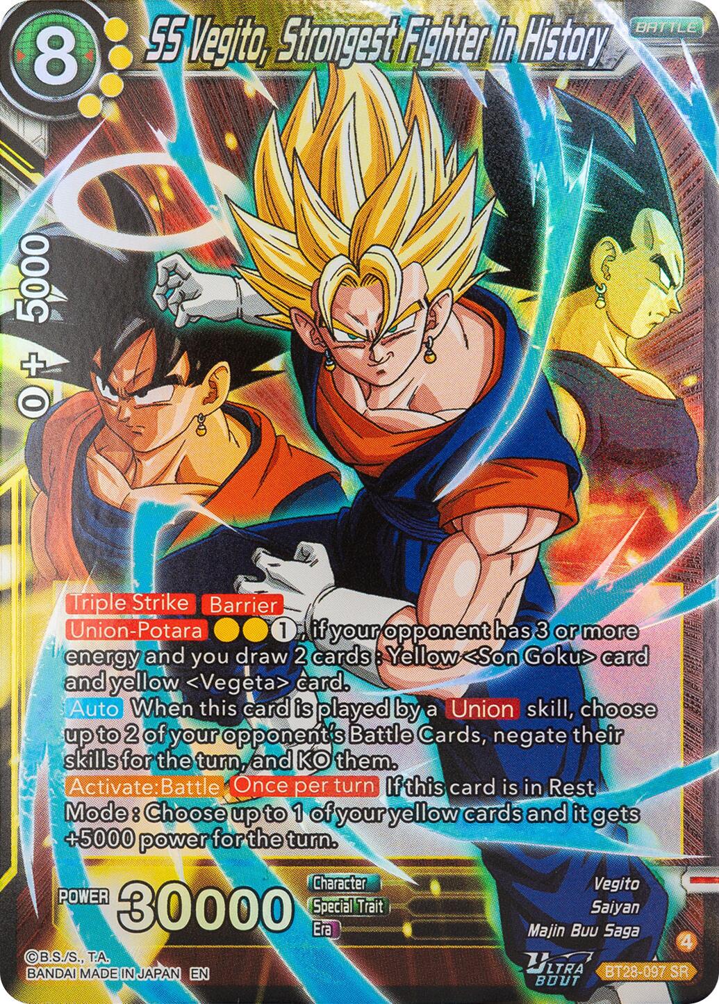 SS Vegito, Strongest Fighter in History BT28-097