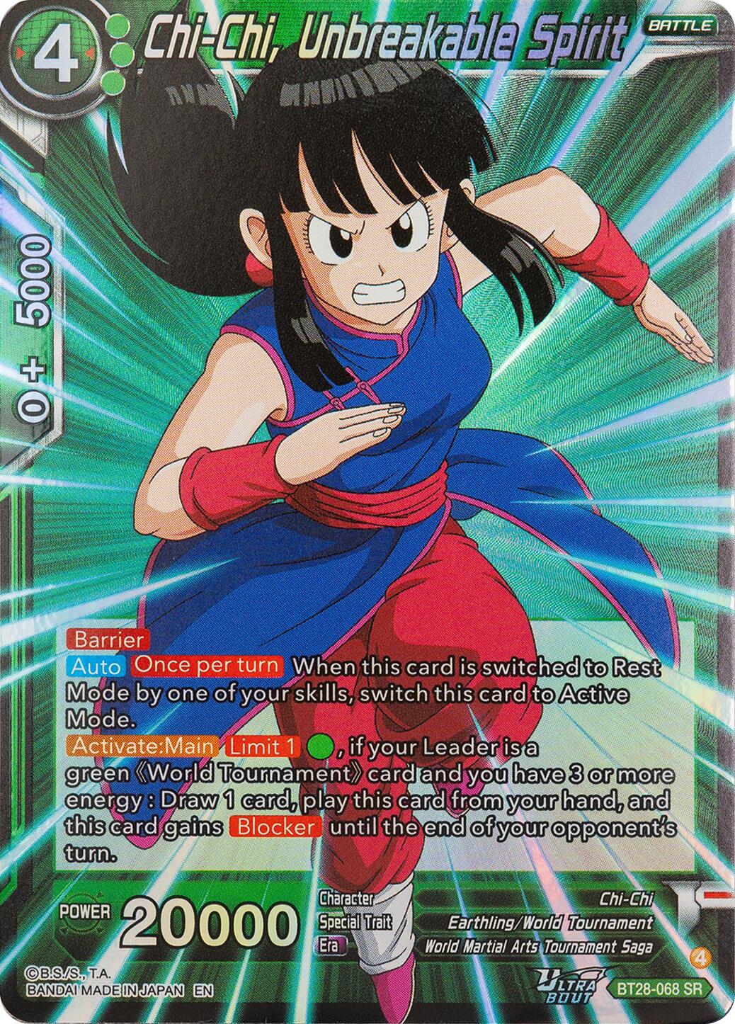 Chi-Chi, Unbreakable Spirit BT28-068