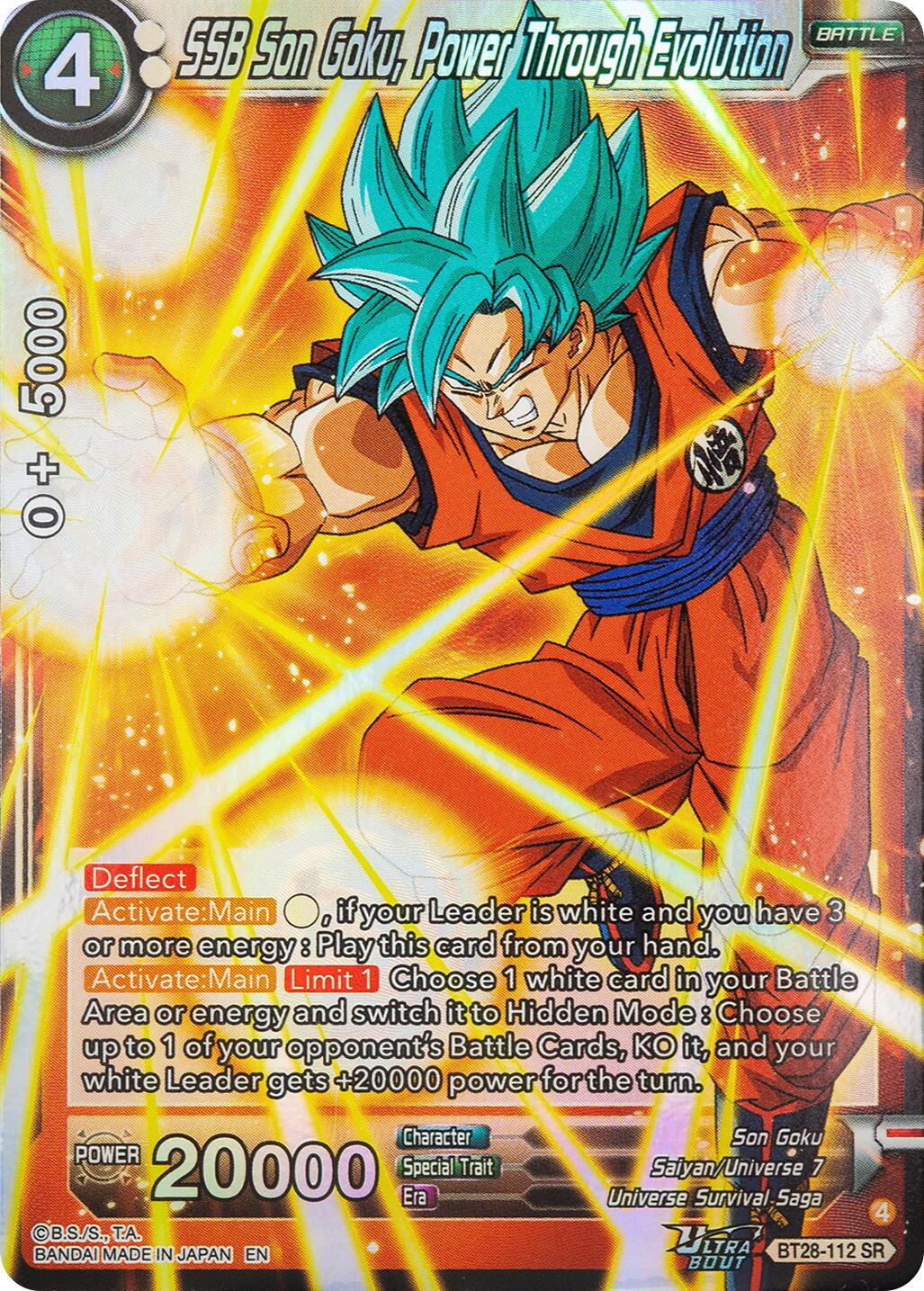 SSB Son Goku, Power Through Evolution BT28-112