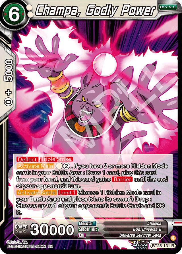 Champa, Godly Power BT28-131