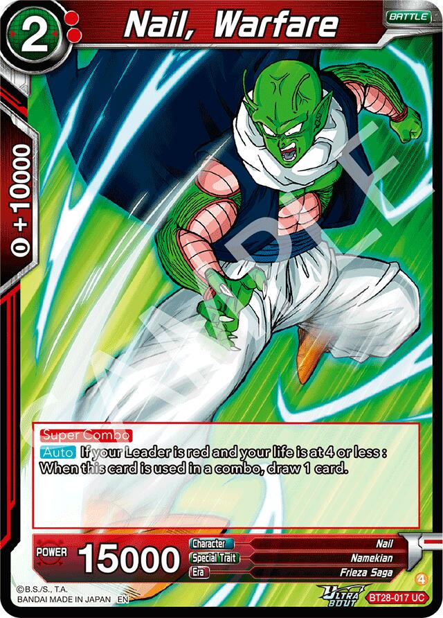 Nail, Warfare BT28-017