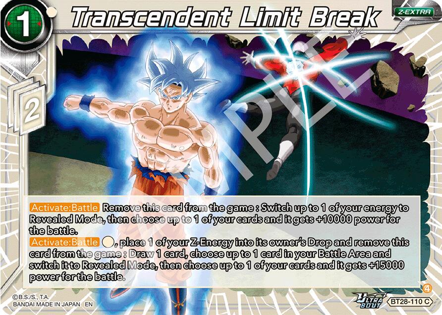 Transcendent Limit Break BT28-110