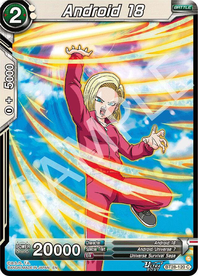 Android 18 BT28-120
