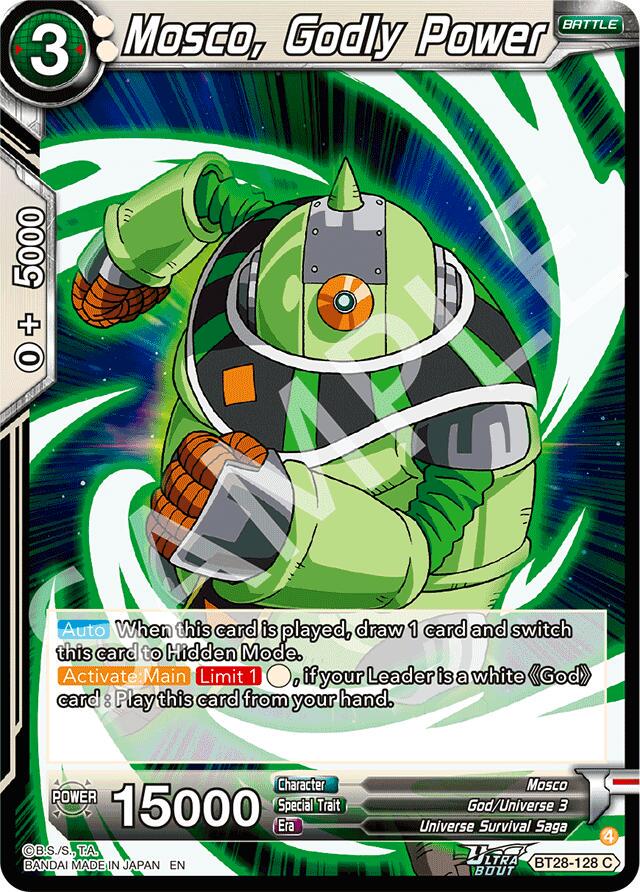 Mosco, Godly Power BT28-128