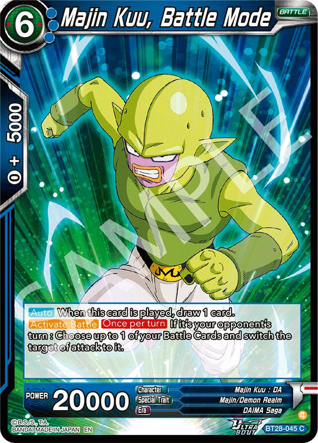 Majin Kuu, Battle Mode BT28-045