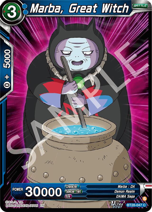 Marba, Great Witch BT28-047