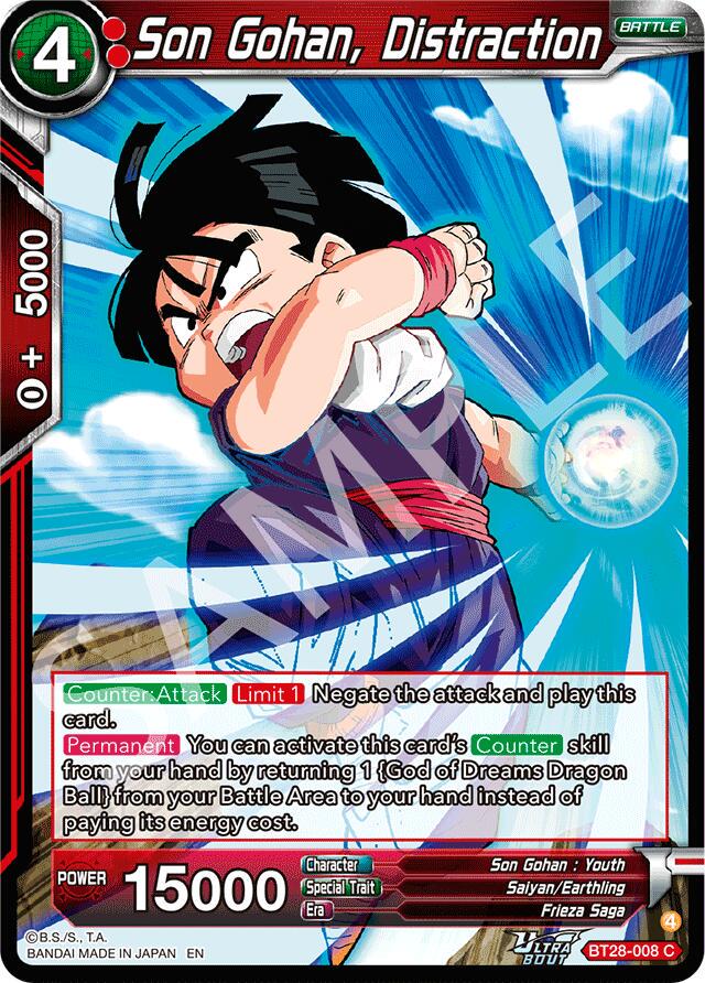 Son Gohan, Distraction BT28-008