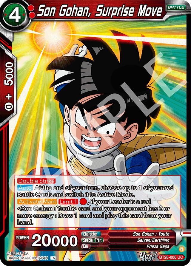 Son Gohan, Surprise Move BT28-006