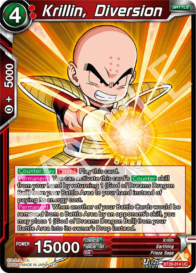 Krillin, Diversion BT28-014