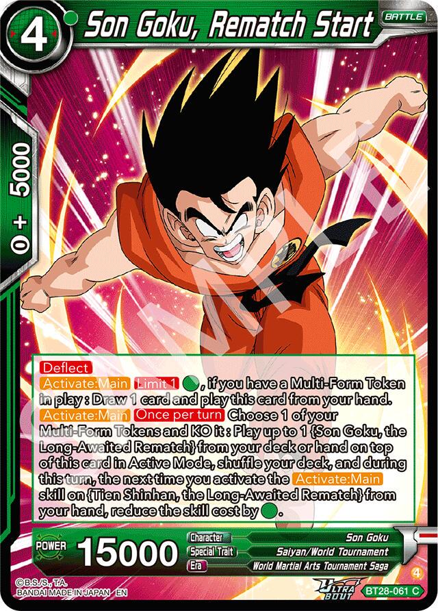 Son Goku, Rematch Start BT28-061
