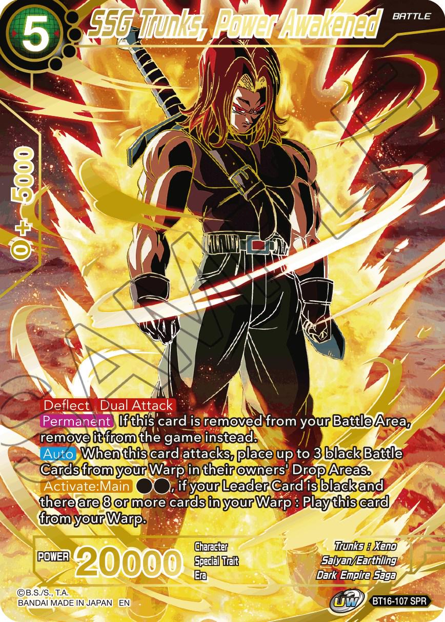 SSG Trunks, Power Awakened [SPR] BT16-107
