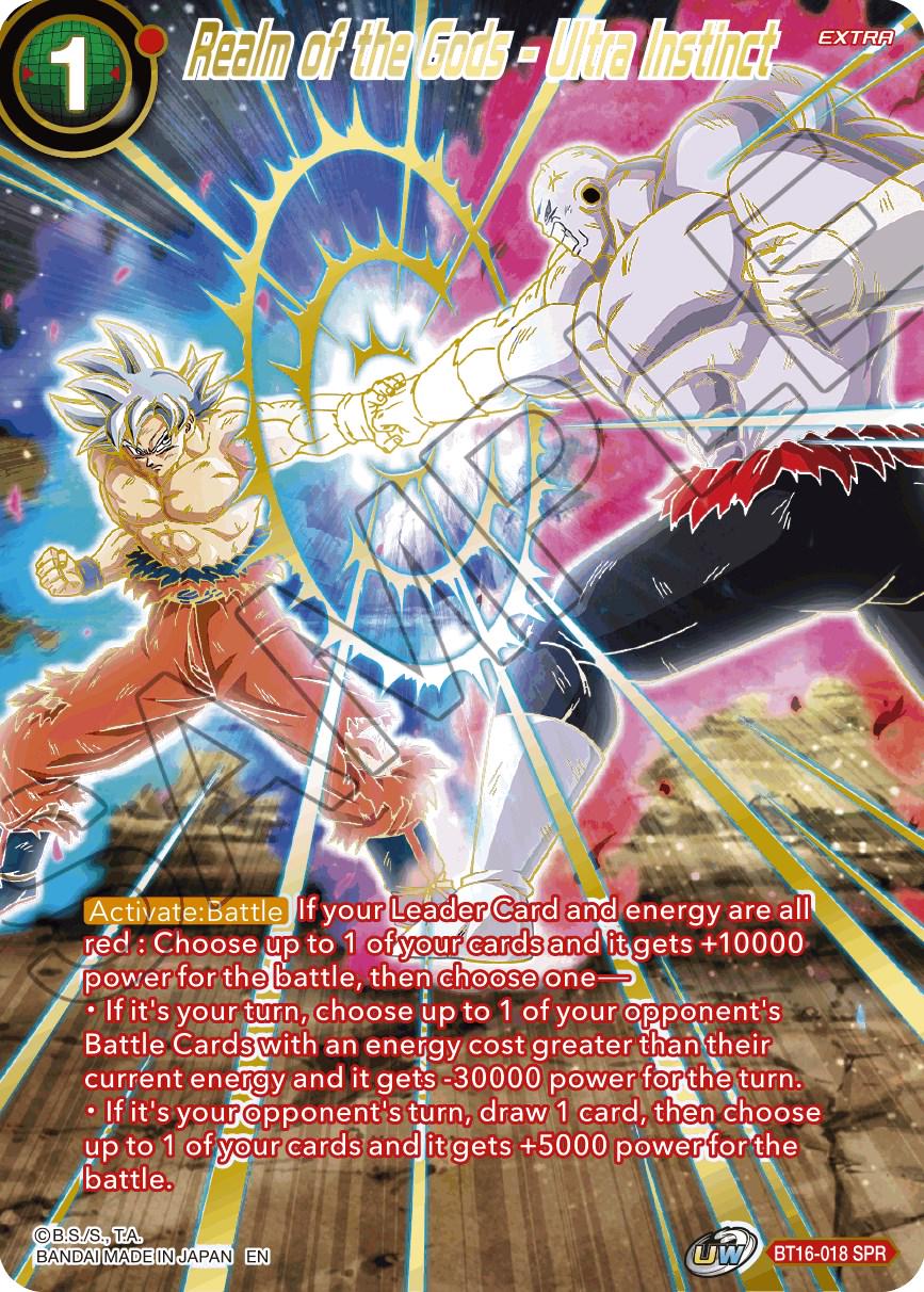Realm of the Gods - Ultra Instinct [SPR] BT16-018