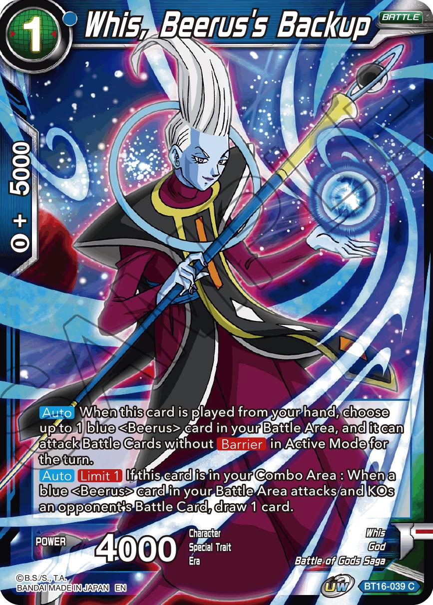 Whis, Beerus's Backup BT16-039