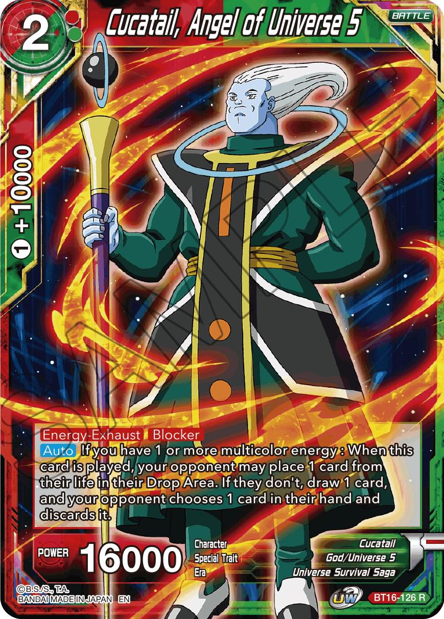 Cucatail, Angel of Universe 5 BT16-126